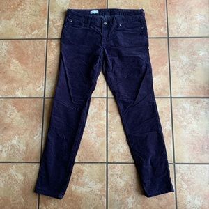 Womens’ Gap velvet Skinny jeans